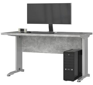 Ak furniture Volně stojící počítačový stůl BM-135 beton