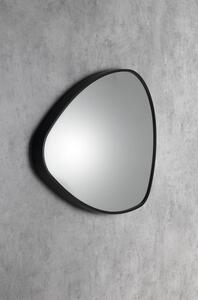 Sapho, STEN zrkadlo v ráme 80x51cm, čierna matná, NA380