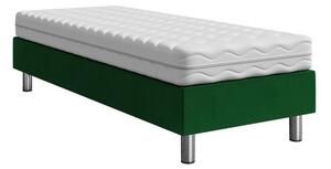 Čalúnená jednolôžková posteľ 120x200 NECHLIN 2 - zelená