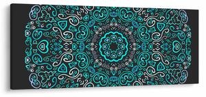 Obraz ornamentálne abstrakcie (120x50 cm)