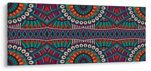 Obraz ornamentálne abstrakcie (120x50 cm)