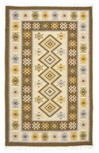 Obojstranný koberec / behúň Kilim medový 3