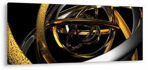 Obraz modernej abstrakcie (120x50 cm)
