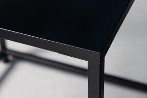 Dizajnový odkladací stolík Damaris 40 cm čierny