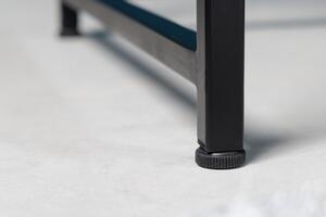 Dizajnový odkladací stolík Damaris 40 cm čierny