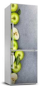 Nálepka na chladničku fototapety Zelené jablká