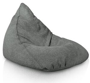 Sedací vak Bermudy sivý bouclé
