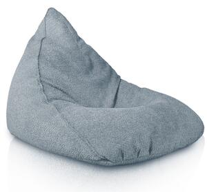 Sedací vak Bermudy modrý bouclé
