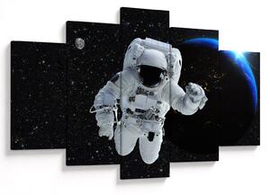 Obraz - Astronaut vo vesmíre (150x105 cm)