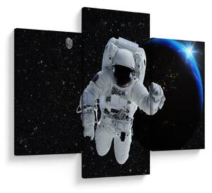 Obraz - Astronaut vo vesmíre (90x60 cm)