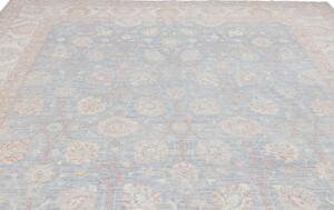 Pastelový koberec z Pakistanu - Vlnený Tabriz 2,76 x 3,78 m