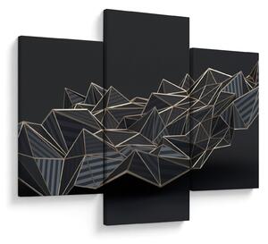 Obraz abstrakcie (90x60 cm)