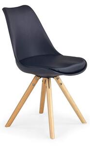 Jedálenská stolička K201 - čierna