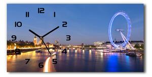 Vodorovné Sklenené hodiny na stenu Londýn Eye Londýn
