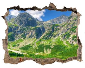 Díra 3D foto tapeta nálepka Jazero v horách nd-k-92038877