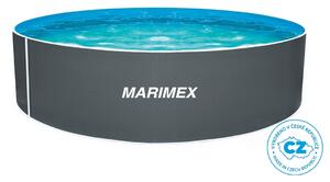 Bazén Marimex Orlando 3,66 x 0,91m ŠEDÝ + skimmer Olympic (bez hadíc a schodíkov)