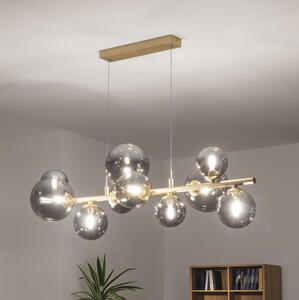 Brilagi - LED Luster na lanku MILLA 10xG9/3W/230V zlatá/dymová