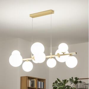 Brilagi - LED Luster na lanku MILLA 10xG9/3W/230V zlatá/biela