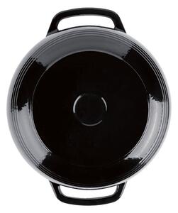 Ernesto® Liatinový hrniec, Ø 26,5 cm (čierna) (100353013)