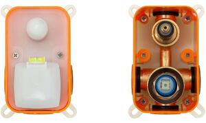 Rea Lungo, podomietková vaňová batéria + Box, zlatá matná, REA-B7503