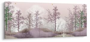 Obraz lesa (120x50 cm)