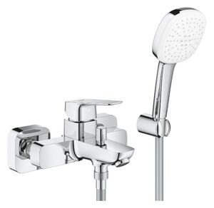 GROHE Cubeo Professional - Páková vaňová batéria so sprchovým setom, chróm 1018140000