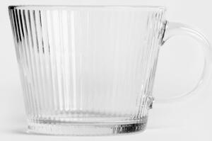 Sada dvoch šálok GLASSIC rebrované 718182 420 ml (2 ks)