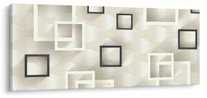 Geometrický abstraktný obraz (120x50 cm)