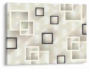 Geometrický abstraktný obraz (70x50 cm)