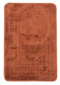Kúpeľňový koberček MONO 1030 NEW BROWN 4605 1PC grécky, hnedý