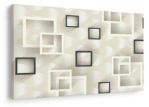 Geometrický abstraktný obraz (90x60 cm)
