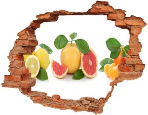 Nálepka fototapeta 3D výhľad Citrusové ovocie