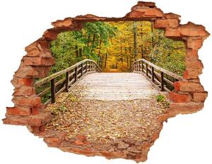 Fototapeta diera na stenu Most v jesennom lese nd-c-55256739