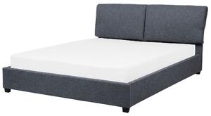 Rám postele sivá posteľ EU super king size 180x200 cm moderná
