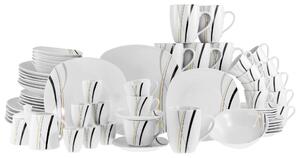 KOMBINOVANÝ SERVIS, 62-dielne, porcelán Creatable - Jedálenské sety, Online Only