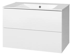 Mereo Mereo, Aira, kúpeľňová skrinka s keramickým umývadlom 81 cm, MER-CN711