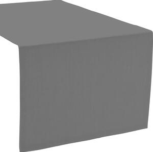 ÚZKY OBRUS, 40/140 cm, tmavosivá Novel - Textil do domácnosti