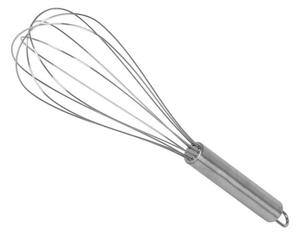 Metlička na šľahanie 30 cm kovová