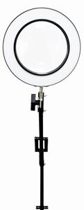 LED Stmievateľná stolná lampa s lupou LED/10W/230V 3000/4500/6000K