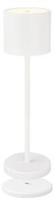 Briloner 7521016 - LED stmievateľná stolová lampa SIGO 2,5W/5V IP44 2600 mAh biela