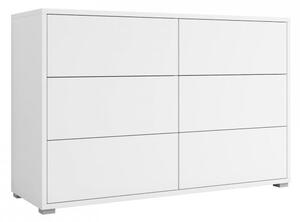 Mirjan24 Komoda so zásuvkami Alekto K6SZ AK05, Farby: biela 5903211157875
