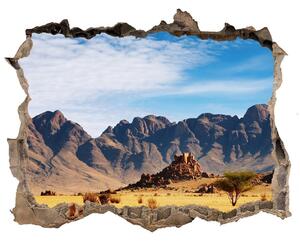 Díra 3D ve zdi nálepka Skaly v namíbii nd-k-5022604