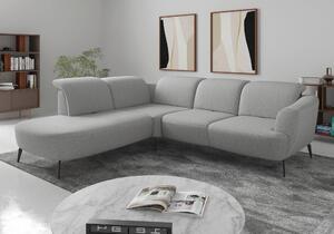 ROHOVÁ SEDAČKA, textil, svetlosivá Sit & More - Sedačky, Online Only