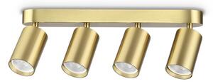 Stropné svietidlo 4x GU10 mosadzná IP20 Ideal Lux DYNAMITE 371351