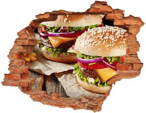 Diera 3D fototapeta na stenu Hamburgery nd-c-74120403