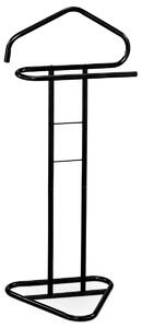 Autronic - Nemý sluha, výška 108 cm, kovová konštrukcia, čierny matný lak, nosnosť 4 kg - 81119 BK AKCE