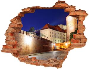 Fototapeta diera na stenu 3D Krakov, poľsko nd-c-124579223