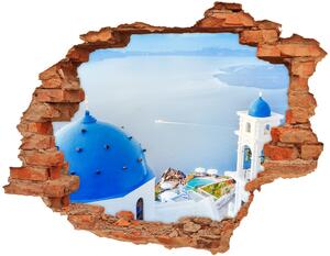 Diera 3D fototapeta nálepka Santorini, grécko