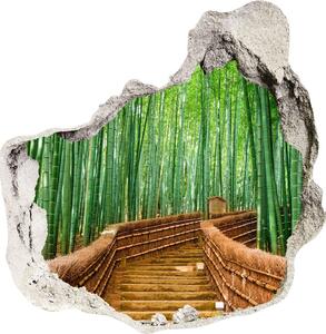 Nálepka 3D diera samolepiaca Bambusové lesy nd-p-97156437