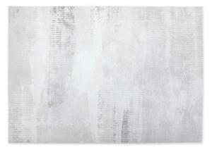 KOB-L3124, Moderný kusový koberec 160x230, sivý so vzorom